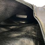 Vera Wang  Evan Black Leather Zipper Riding Moto Boots size 7 Photo 8