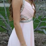 Pink Backless Prom Dress Size 2 Photo 3