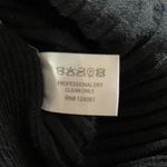 Proenza Schouler Black 100% Wool Ribbed Knit Short Sleeve Sweater XS Lightweight Photo 4