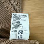 American Eagle  Size Extra Small XS Women's Teen Girl Lace Trim Ribbed Tan Top Photo 8