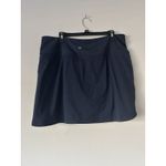 Athleta Fairway High Rise Navy Golf Skort Size Xl Tennis Preppy Athleisure 16” Photo 1