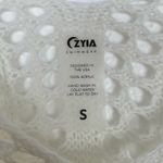 Zyia  Active Swimwear Cream Open Knit Swim Cover Up Boho Size Small Photo 5