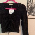 Altar'd State NWT Fuzzy Cropped Sweater Photo 1