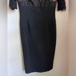 Carmen Marc Valvo Black Illusion Lace Cocktail Dress Mad Men Goth Old Money Sz 8 Photo 7