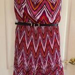 Forever 21 Chevron Patterned Sleeveless Dress Photo 0