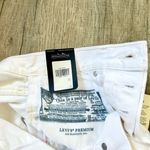 Levi's 501 Premium Collection white shorts size 27. Photo 10