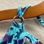 Nanette Lepore  Floral Bikini Top with Crochet & Tassels 6 Photo 4