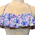 Victoria's Secret Victoria’s Secret Bikini Top Strapless Bandeau Swimsuit Swim Ruffle L Large Photo 1