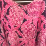 Lilly Pulitzer Like new Pink and Blue pineapple Sophia dress Photo 2