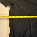 PINK - Victoria's Secret Victoria Secret PINK Oversized Black Logo Campus Short sleeve Tee Medium Photo 3