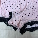 Rene Rofe Polka Dot Pink Lace Trimmed Sleepwear Set Size Large Photo 7