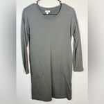 J. Jill Charcoal Long Sleeve Dress Gray Size XS Photo 6