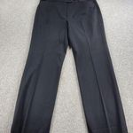 Talbots  Womens Dress Pants 12 Black Stretch Straight Leg Career Business Trouser Photo 0