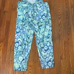 Lilly Pulitzer Lilly Pulitizer Paulina Jumpsuit‎ Indigo Sunset Blue Green Size XL Photo 3
