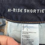 American Eagle  AEO Denim X Hi-Rise Shortie Dark Wash Shorts Size 6 Photo 4