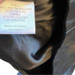 Lovers + Friends  Black‎ Vegan Leather Pants nwt Photo 7