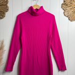Charter Club  cashmere sweater dress midi turtleneck soft cozy ribbed Photo 1