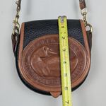 Dooney & Bourke Vintage Big Duck Crossbody Bag Pebble Leather Saddle AWL Photo 12