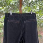 Chico's Women's High Rise WIde Leg Jeans Dark Wash Size 14 R Photo 3