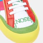 JW Anderson LaceUp Bubble Sneaker, Suede Yellow Photo 4