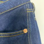 ZARA Dark Blue Jeans with Low Front V Photo 6