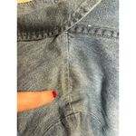 VTG Bridge Sports Wear Denim Dress Women Medium Cottage 90s Prairie Peasant Flaw Blue Photo 9