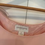 Liz Claiborne Liz Claiborne Pale Pink Tank Top Size 12 Photo 5