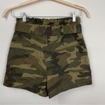 Lovers + Friends Delphine Tie Waist Camo Shorts Size Small NEW Photo 2