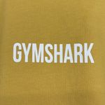 Gymshark Long Sleeve Crop Top Sweatshirt Mustard Yellow Women’s Size Medium Photo 1