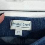 Coldwater Creek NWOT Blue Pull On Pants Knit Denim Mid Rise Leggings Size 8 Tall Photo 2