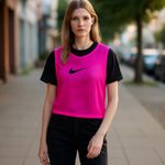 Nike NWOT  DRI-FIT PARK SOCCER TRAINING BIB Top Mesh Sheer Logo Photo 1