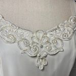 Aspeed Off White Cream Long Wedding Prom Formal Dress w Beaded Appliqué Photo 2