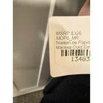 Maison de Papillon Marissa Gold Embellished Jumpsuit Blue Crepe‎ Women's Size M Size M Photo 4