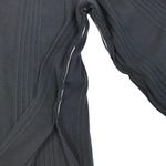 Free People  Annie Rib Knit Collared Top Women S Navy Boho Stylish Travel Resort Photo 10