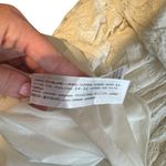 ZARA  - Lace Overlay Romantic Ruffle Mini Dress Sz L Photo 2