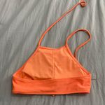 Amazon Halter Neon Orange Swim Top Photo 2