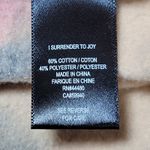 AFRM Tie Dye Crop Hoodie Sweatshirt SMALL Drawstring Multi Beige Pink Tan Photo 8