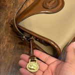 Dooney & Bourke  Tan and Brown Leather Crossbody Bag Photo 2