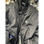 Antigua Size Medium Jacket Black Long Sleeve Full‎ Zip Women's Pockets Photo 4