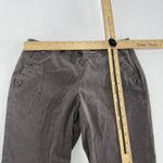 Club Monaco  Pants Womens‎ 0 Gray Button Front Straight Leg Nautical Sailor Style Photo 4