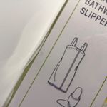 NAP Essentials Ladies' Floral Spa Bathwrap & Slippers Set One Size Fits 4 Photo 5