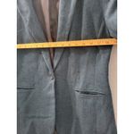 Banana Republic  Blazer Women Blue Wool Blend Twill Suit Jacket Size 8 Photo 10