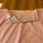 Liz Claiborne Skirt NWT 20W Dessert Rose with Metallic Buttons Pockets Lined Photo 7