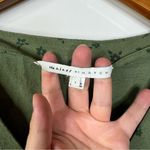 The Nines by Hatch Maternity Green Floral Jumpsuit Size Large Photo 6