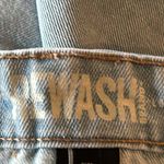 REWASH  Womens Jean Skirt 28 Light Wash Mini Denim Utility Y2K Zip Fly Photo 7