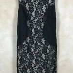 Love Squared Plus Size Black Lace-Panel Dress NWT 1X Photo 0