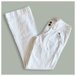 Abercrombie & Fitch Y2k Vintage NWT White Low Rise Flare Utility Chino Pants Photo 1