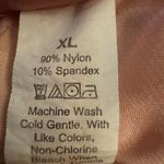 None Unbranded Women's Satin Pink open front Robe with Black Lace Size XL Photo 5