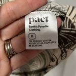 Pact Tank Organic Cotton Blend Fit Flare dress shelf bra pockets size med Green Photo 2