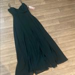 Lovely brand NWT size 4 regular split hem from Elegant green Evening Gown prom Photo 0